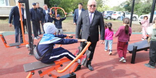 В  Уральске открыли три новых сквера