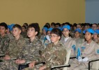 В Уральске командующий РгК «Батыс» провел урок мужества для школьников