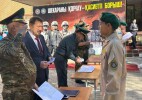 В Уральске торжественно открыли военно-патриотический класс «Жас шекарашы»