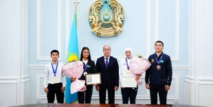 В ЗКО чествовали спортсменов области