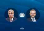 Глава государства направил поздравительную телеграмму Президенту Словацкой Республики