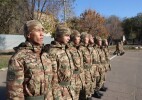 Семь друзей из Атырау вместе несут службу в Национальной гвардии в Уральске