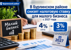 В Бурлинском районе снизят налоговую ставку для малого бизнеса с 2027 года