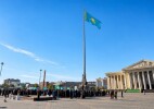 Оралда Республика күніне орай Мемлекеттік Ту көтеру рәсімі өтті