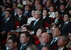 Глава государства посетил праздничный концерт по случаю Дня Республики