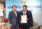 ​«Сөзге айналған уақыт»: Жаңақалада қаламгер кітабының тұсаукесері өтті