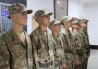 Первый призыв: в Уральск прибыло молодое пополнение