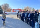    35 сарбаз Талдықорғанға аттанды