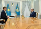 Глава государства принял президента Международной федерации шахмат (FIDE) Тимура Турлова