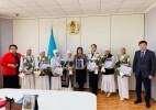 Теректі ауданы: Гиннес рекордшылары әкімнің қабылдауында