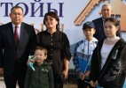 Казталовта тұрғын үй кезегінде тұрған отбасыларға баспана кілттері табысталды