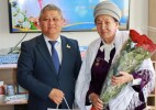 Бәйтерек ауданында руханият жанашыры Сәуле Мешітбайқызымен кездесу өтті