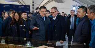 В Алатау началось строительство первого уникального небоскреба