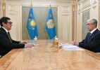 Мемлекет басшысы Атом энергиясы жөніндегі агенттіктің төрағасы Алмасадам Сәтқалиевті қабылдады